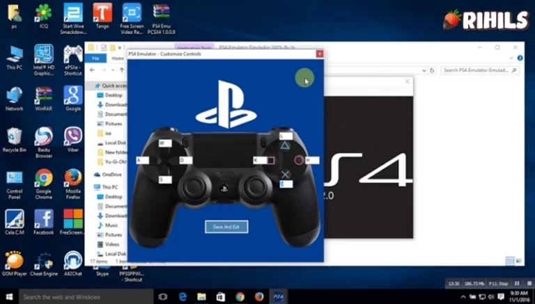 Tutorial Setting Emulator Playstation 4 PS4