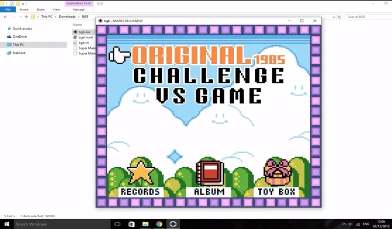 Tutorial Setting Emulator Game Boy Color